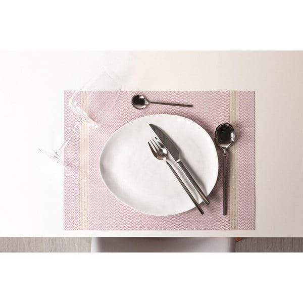 Suport pentru farfurii din plastic 45x33 cm Fishbone - Tiseco Home Studio-image-1