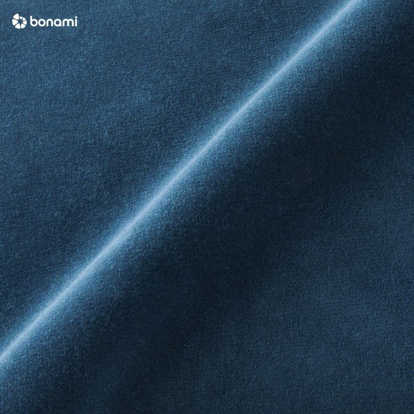 Bancă tapițată din catifea EMKO Naïve, 100 cm, albastru-negru-image-3