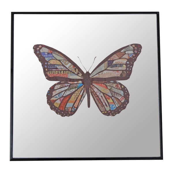 Oglindă Ewax Buttlerfly, 30 x 30 cm