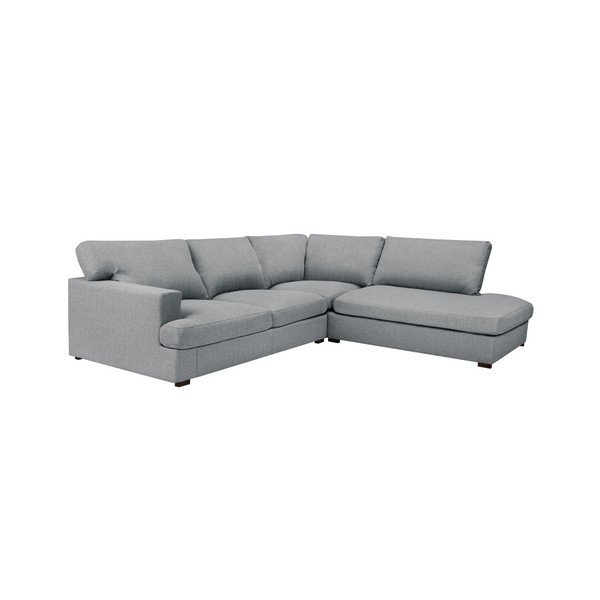 Colțar Windsor & Co Sofas Charles, pe partea dreaptă, gri-image-4