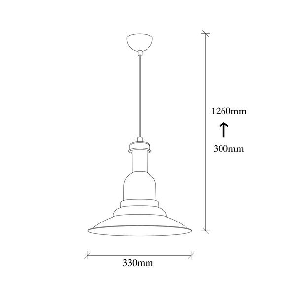 Lustră metalică Opviq lights Evgi, negru-image-3