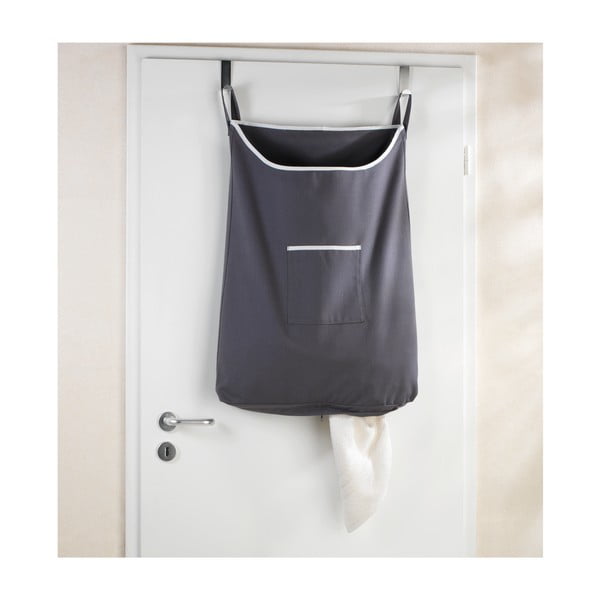Coș de rufe suspendat Wenko Door Laundry, gri-image-2