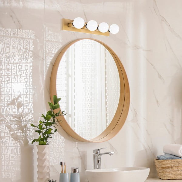 Aplică de perete aurie Mirro – Opviq lights-image-3