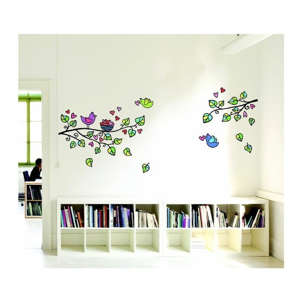 Set autocolante Fanastick Birds And Hearts-image-4