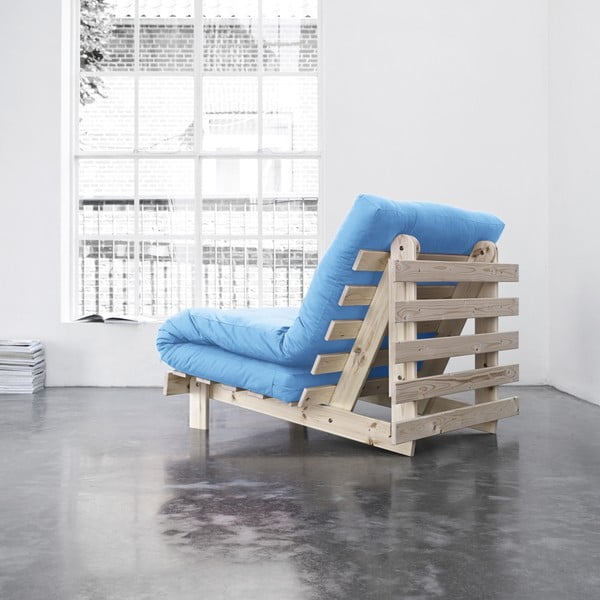 Fotoliu extensibil Karup Roots Raw/Horizon Blue-image-1