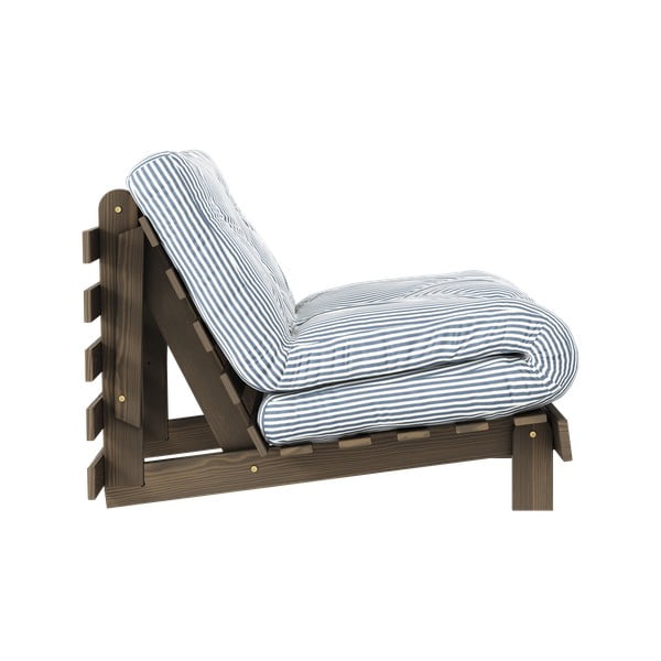 Fotoliu alb/albastru deschis Roots - Karup Design-image-3