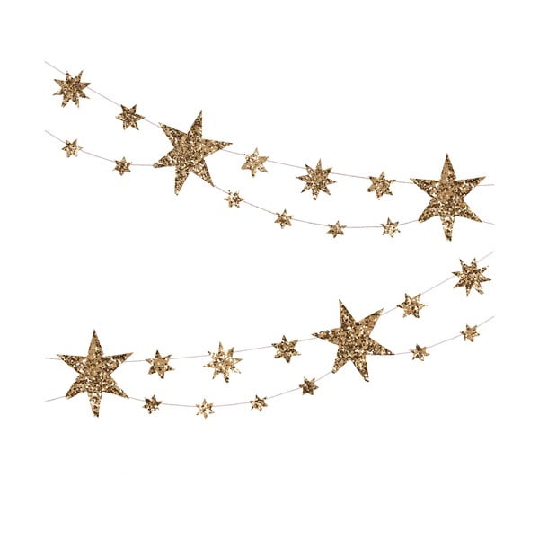 Ghirlandă Glitter Stars – Meri Meri