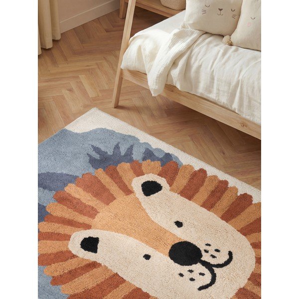 Covor pentru copii lavabil/țesut manual din bumbac 140x200 cm Snuggle Samba – Hanse Home-image-2