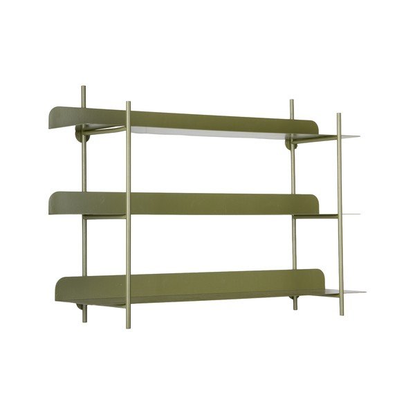 Raft verde etajat din metal 60 cm Riqueza Tres – PT LIVING