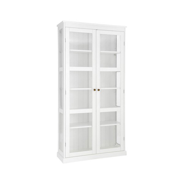 Vitrină albă din MDF 98x193x34 cm Wilma – Ellos Home