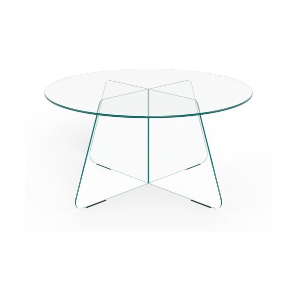 Măsuță de cafea rotundă din sticlă ø 80 cm Samos – Actona-image-1