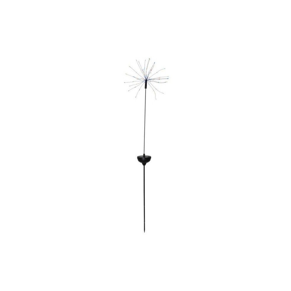 Decorațiune solară LED cu diode colorate pentru exterior Star Trading Firework, înălțime 100 cm