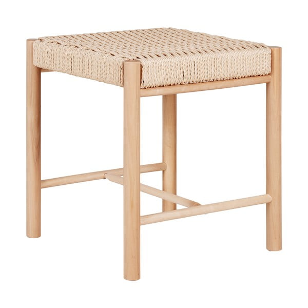 Scaun în culoare naturală din lemn masiv de plop Abano – House Nordic-image-3