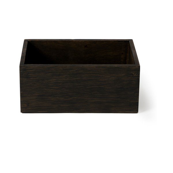 Cutie pentru depozitare din lemn de stejar, Wireworks Mezza Dark Wireworks-image-3