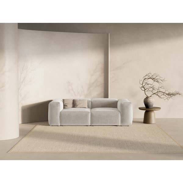 Canapea bej 224 cm Bergamo – Cosmopolitan Design-image-1