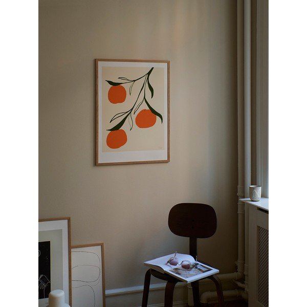 Poster 30x40 cm Orange – Anna Mörner – The Poster Club-image-1
