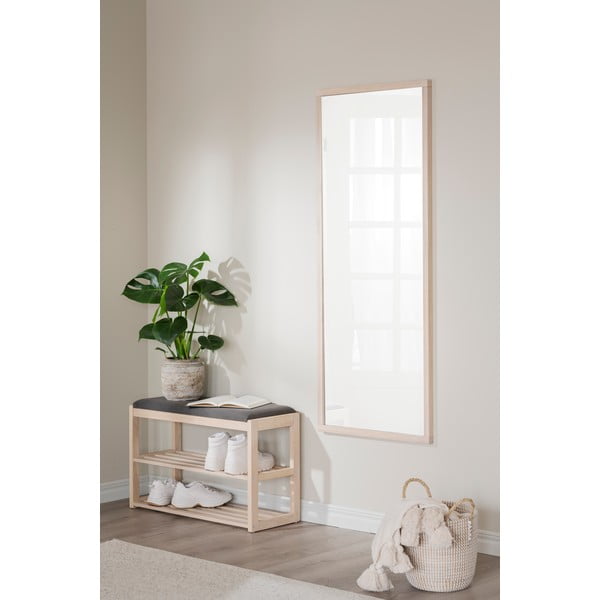 Pantofar în culoare naturală cu bancă din lemn de stejar Confetti – Rowico-image-4