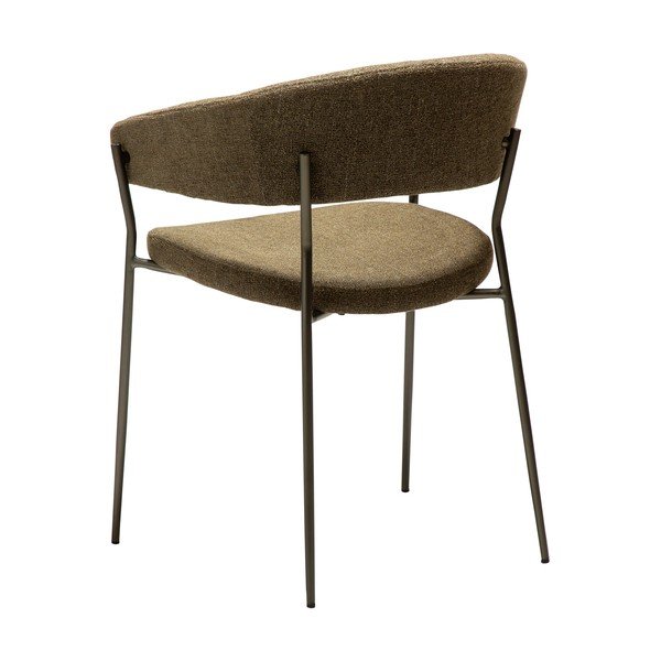 Scaun de dining kaki cu cotiere Reboot – DAN-FORM Denmark-image-4