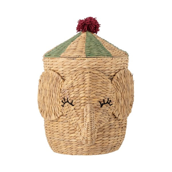 Coș de jucării pentru copii în culoare naturală din zambilă de apă ø 35x50 cm Bobo – Bloomingville Mini