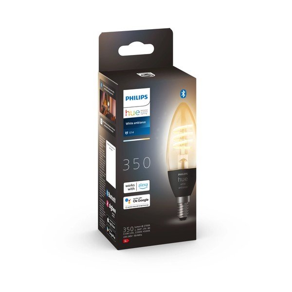 Bec smart cu filament E14, 5 W White ambiance – Philips Hue-image-2