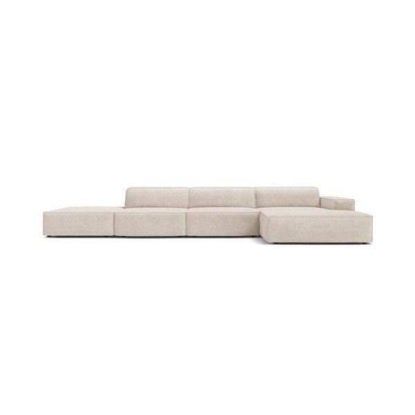 Colțar modular crem (cu colț pe partea dreaptă/cu șezlong) Jodie – Micadoni -image-2