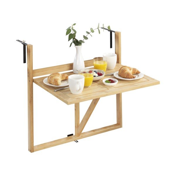 Măsuță de grădină din bambus 44x64 cm Waikiki – Wenko-image-2