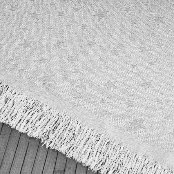Cuvertură gri pentru pat dublu 180x290 cm Star – Casa Selección-image-1