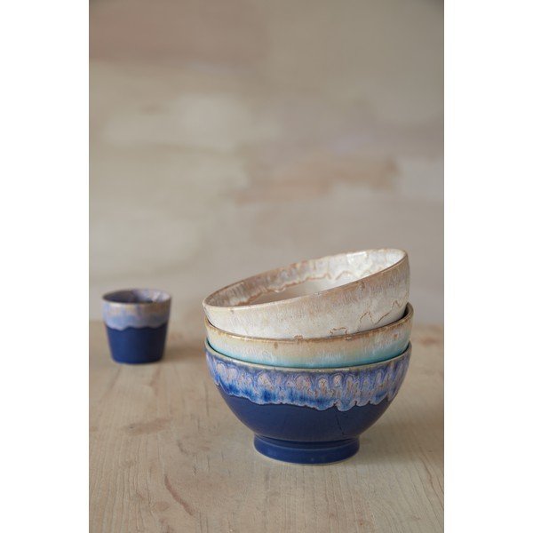 Boluri mici gri 4 buc. din gresie 550 ml Latte – Costa Nova-image-4