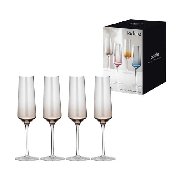 Set de pahare 4 buc. de șampanie 240 ml Prism – Ladelle-image-4