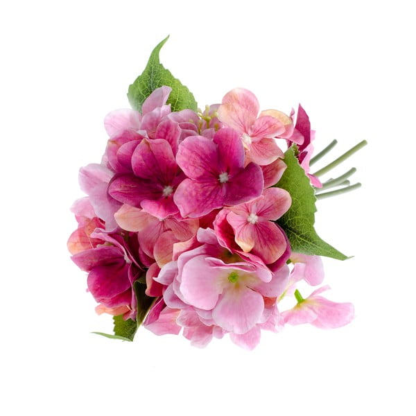 Floare artificială hortensia Dakls, roz