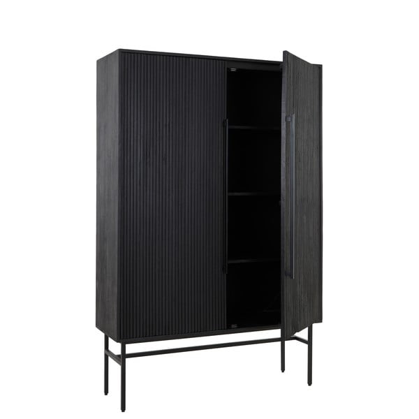 Dulap negru din lemn de mango 120x180 cm Abage – Light & Living-image-3