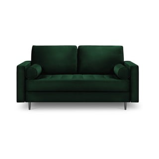 Canapea din catifea Milo Casa Santo, 174 cm, verde