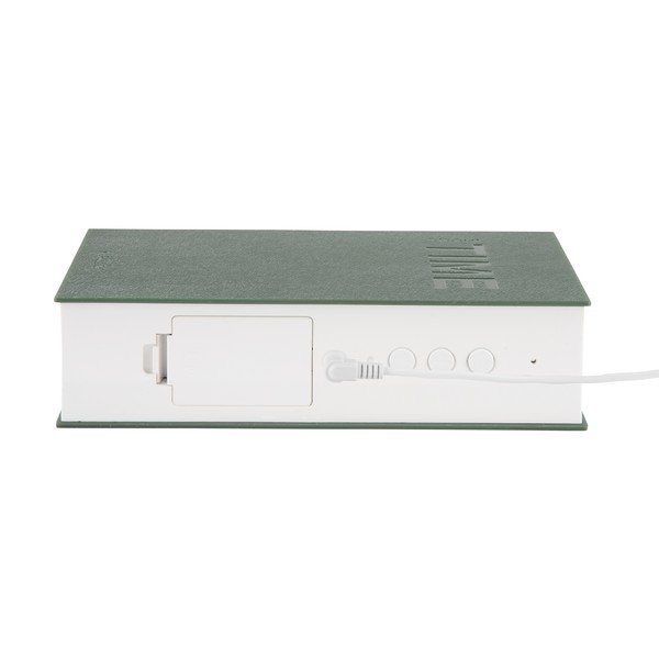Ceas cu alarmă și LED Karlsson Book, verde-image-4