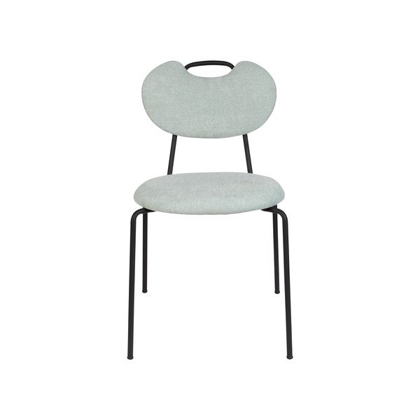 Scaune de dining verde-deschis 2 buc. Aspen – White Label-image-2