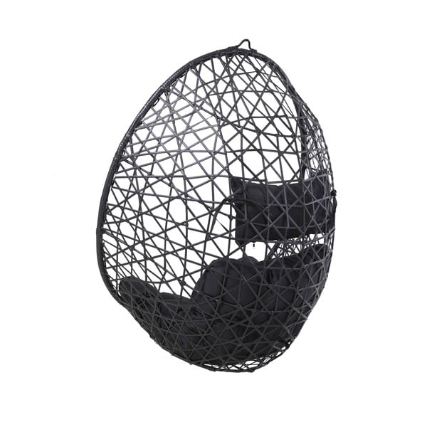 Fotoliu cuib de grădină de agățat negru fără suport Bonami Selection Costelo-image-2
