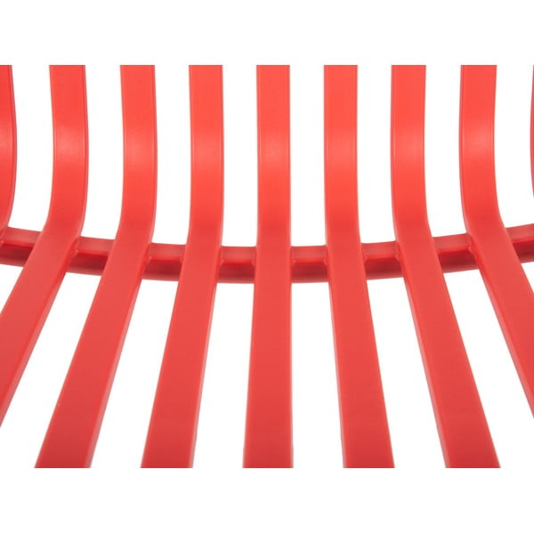 Scaun de dining roșu deschis din plastic Glee – Leitmotiv-image-3