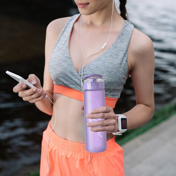 Sticlă din tritan mov 630 ml Atlas – Orion-image-1