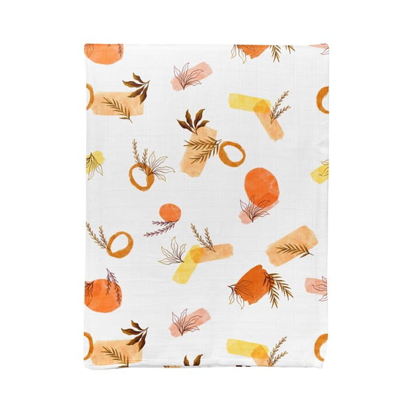 Pătură pentru copii albă din muselină 75x100 cm Rhapsody – Mijolnir