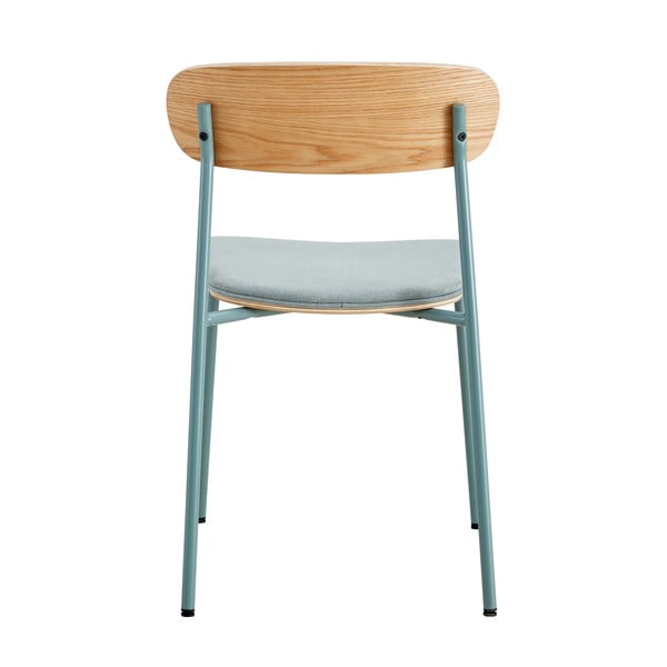 Scaune de dining verde/în culoare naturală 2 buc. Adriana – Marckeric-image-4