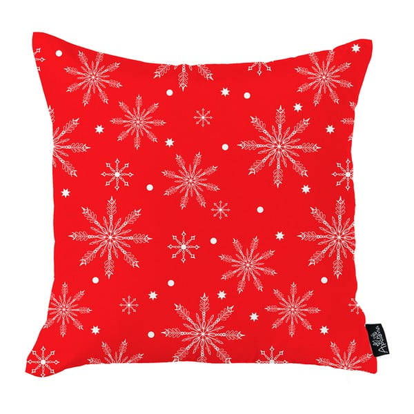 Față de pernă cu model de Crăciun Mike & Co. NEW YORK Honey Christmas Snowflakes, 45 x 45 cm