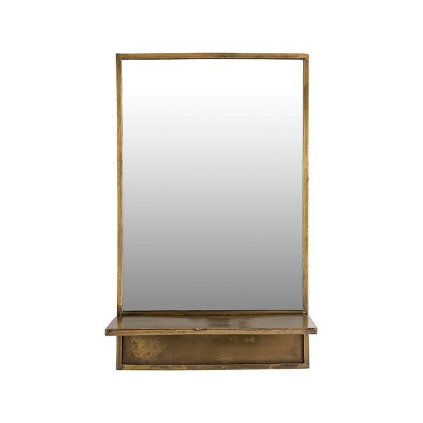 Oglindă de perete cu raft 37x61 cm Feyza – White Label