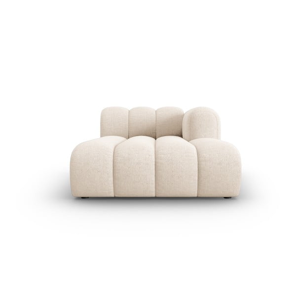 Șezlong crem (cu colț pe partea dreaptă) Lupine – Micadoni Home