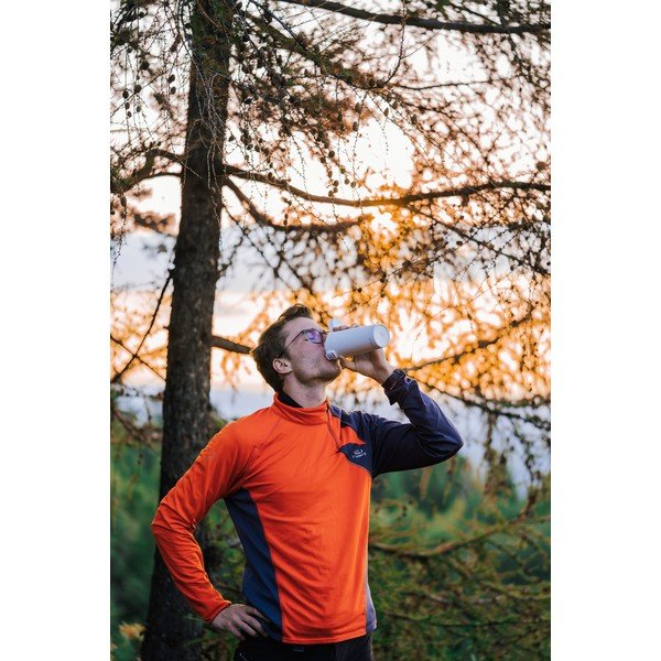 Cană termică Vialli Design Fuori, 400 ml, alb-image-3