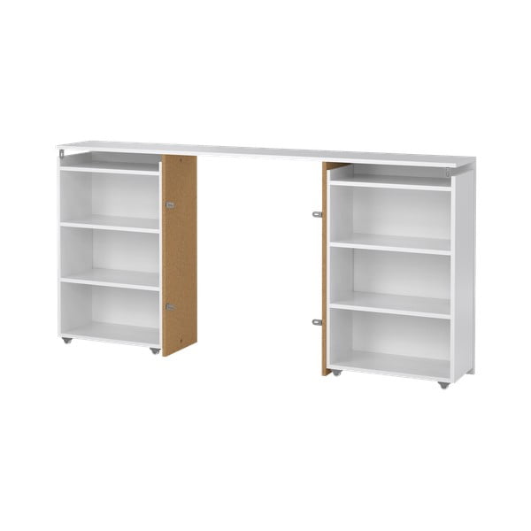 Tăblie de pat albă 165x80 cm Naia – Tvilum-image-2