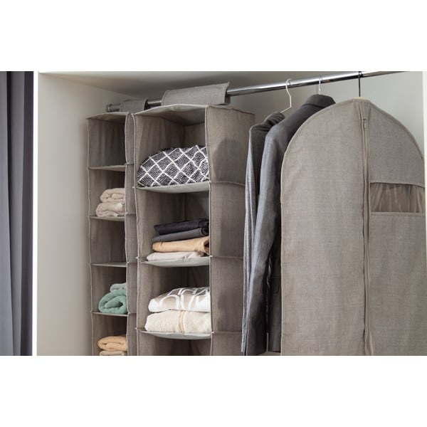 Organizator pentru șifonier de suspendat din material textil Oxford – Compactor-image-3