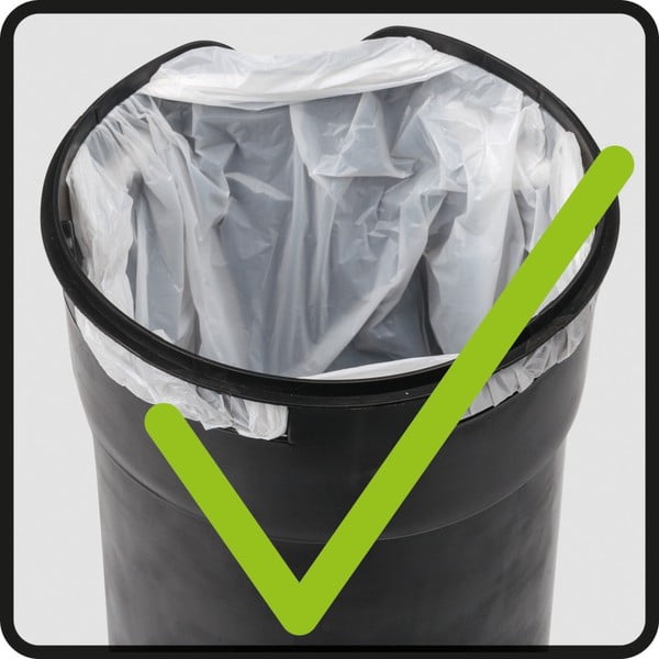 Coș de gunoi Wenko Leman, 5 l, negru-image-3