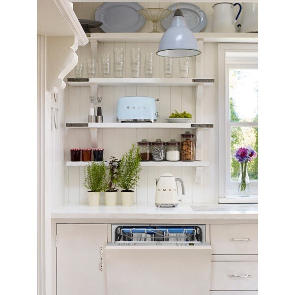 Fierbător SMEG 50's Retro Style, cream - alb-image-3
