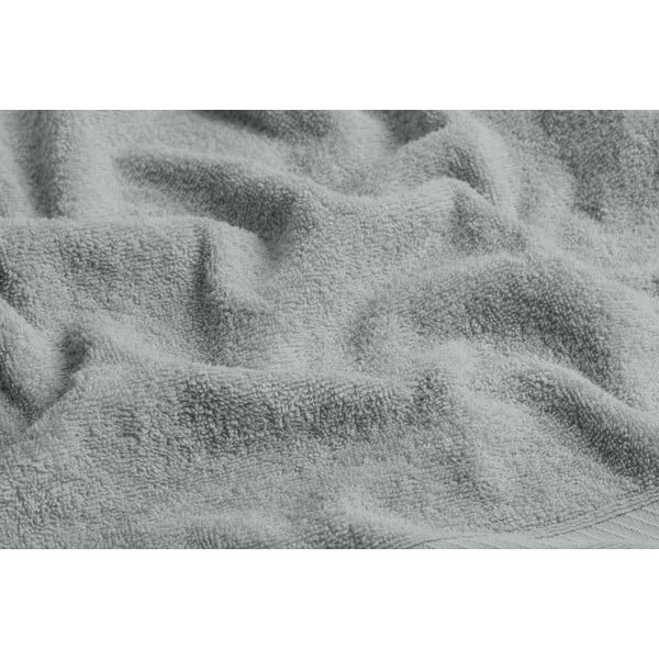 Prosoape de baie gri-deschis 2 buc. din bumbac din frotir – Foutastic-image-3