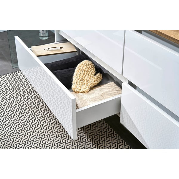 Dulap suspendat alb sub chiuvetă 110x53 cm Set 360 - Pelipal-image-3