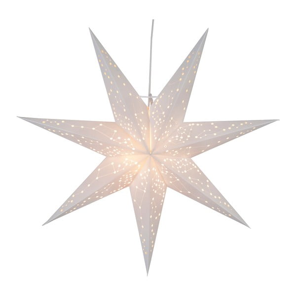 Stea luminoasă Best Season Paperstar Galaxy, 60 cm, alb